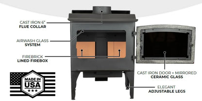 Breckwell CH11 Freestanding Wood Stove