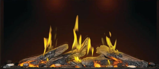 Napoleon 74" Luminous Driftwood Logs with Rocks, Glowing Embers, Charcoal, Shale, Glass, Vermiculite DLKTLV74L