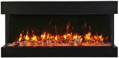 Amantii 72" 3 Sided Linear Electric Fireplace 72-TRV-SLIM