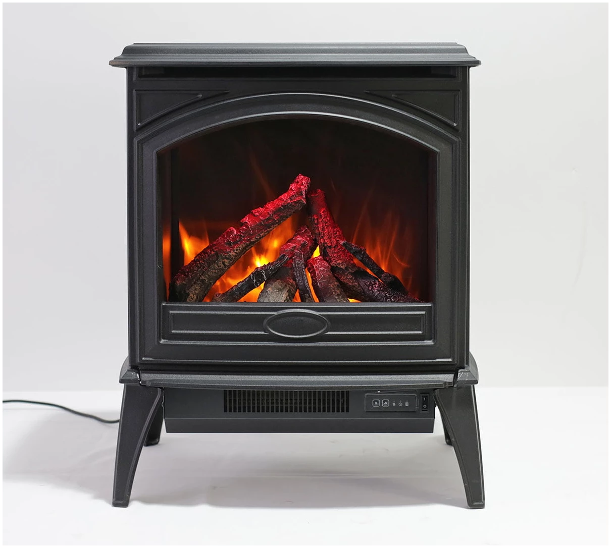 Amantii Cast Iron Electric Free-Standing Fireplace E70-NA