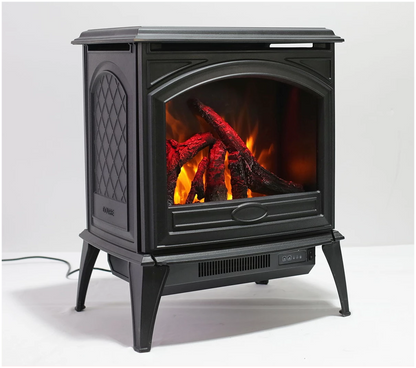 Amantii Cast Iron Electric Free-Standing Fireplace E50-NA