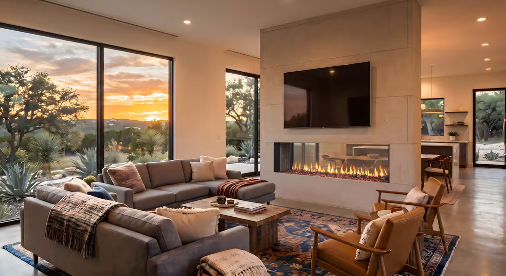 Majestic Vellis 72" See Through Direct Vent Fireplace VELLIS-II-72ST