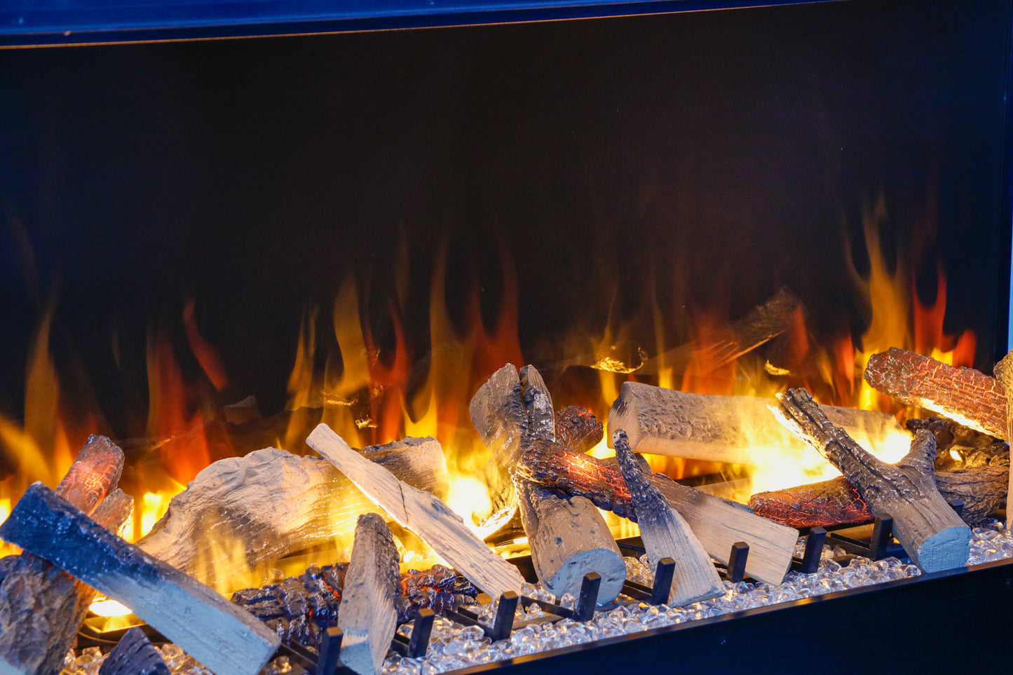 Amantii Signature Series Tru-View 55" 3-Sided Built-In Electric Fireplace TRV-55-SIG
