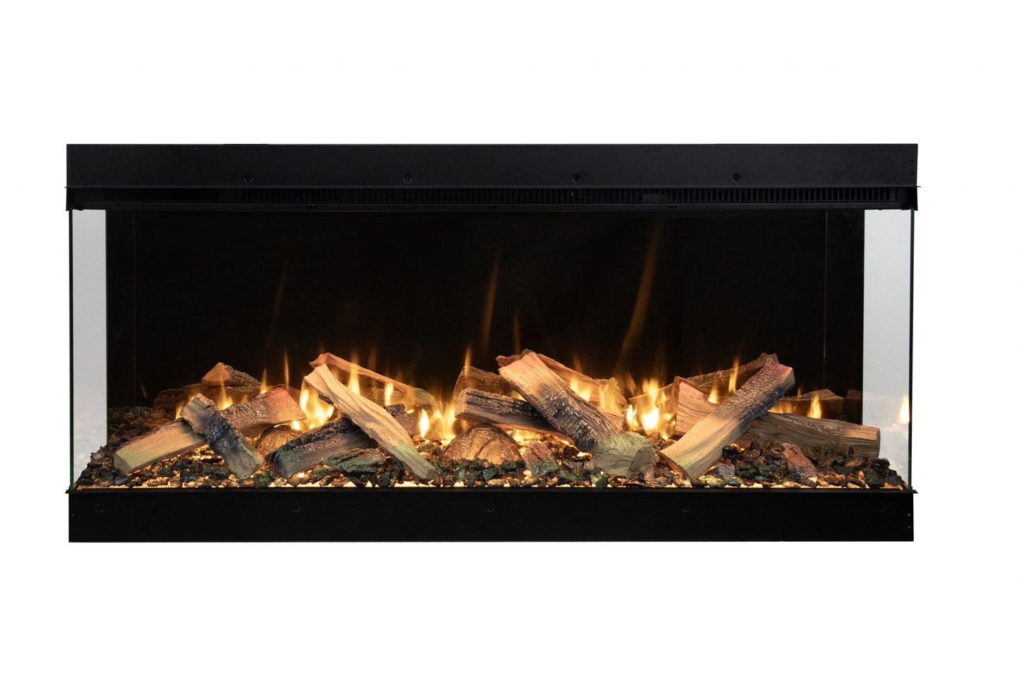 Amantii LumaForest 48" 3-Sided Smart Built-In Electric Fireplace LF48