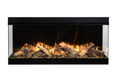 Amantii LumaForest 48" 3-Sided Smart Built-In Electric Fireplace LF48