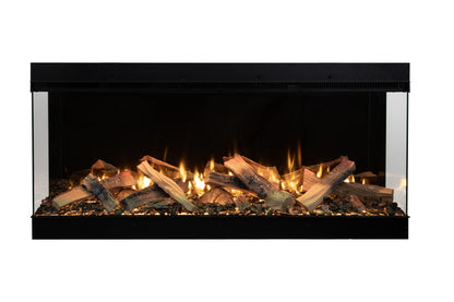 Amantii LumaForest 48" 3-Sided Smart Built-In Electric Fireplace LF48