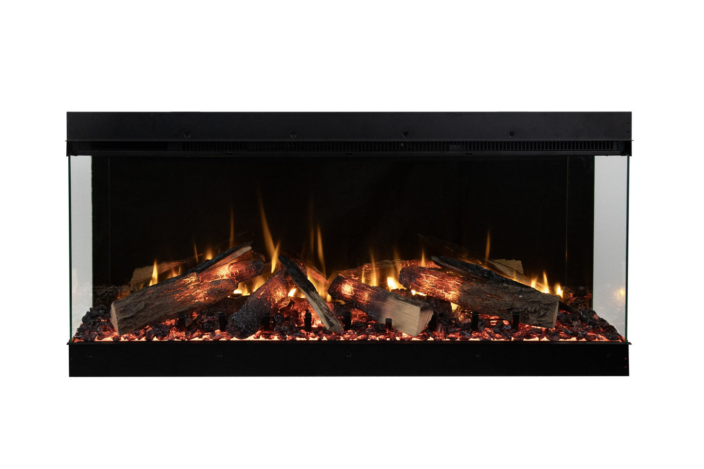 Amantii LumaForest 48" 3-Sided Smart Built-In Electric Fireplace LF48
