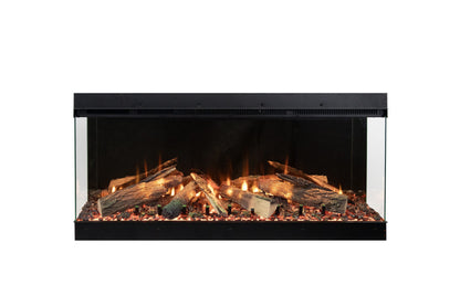 Amantii LumaForest 48" 3-Sided Smart Built-In Electric Fireplace LF48