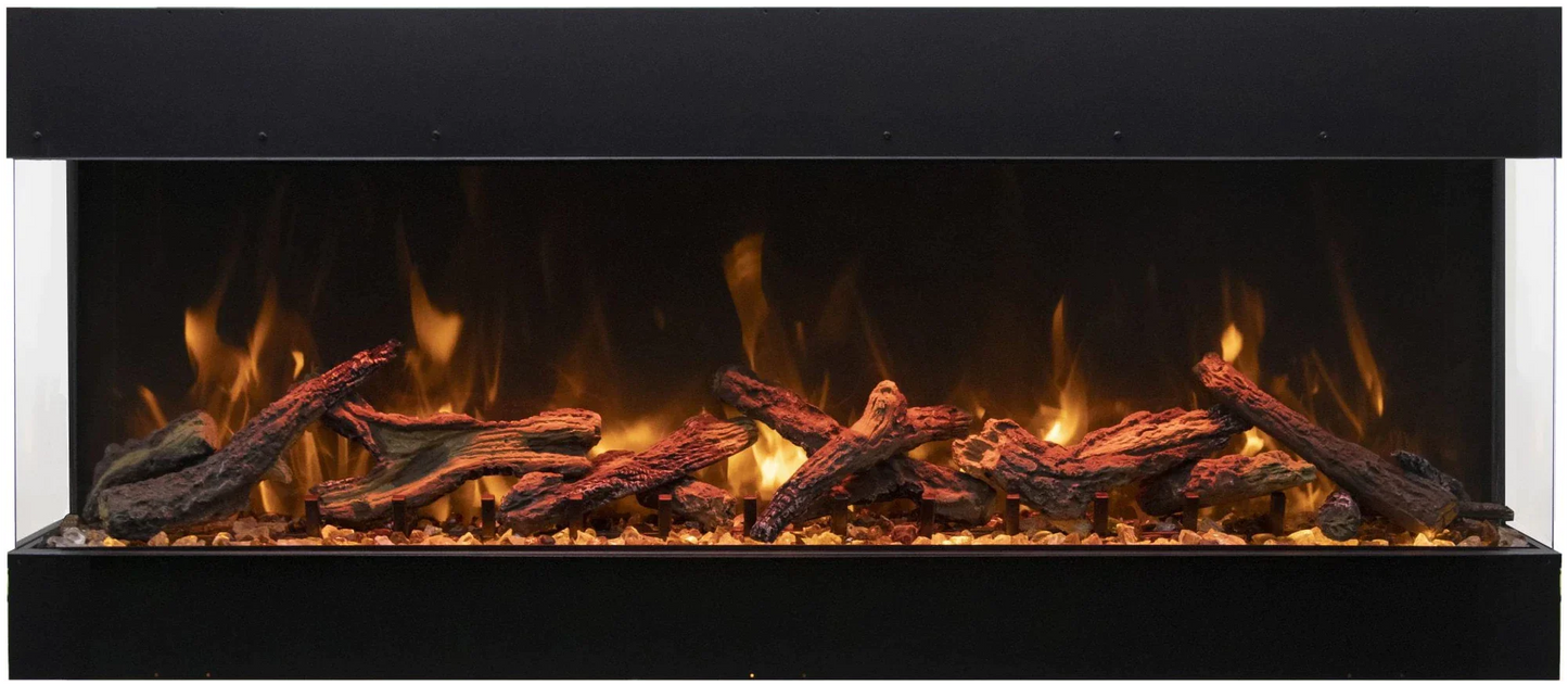 Amantii 85" True View Bespoke Electric Fireplace TRV-85-BESPOKE