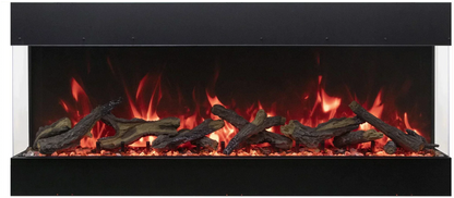 Amantii 85" True View Bespoke Electric Fireplace TRV-85-BESPOKE