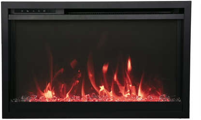 Amantii 30" Traditional Xtraslim Electric Fireplace TRD-30-XS