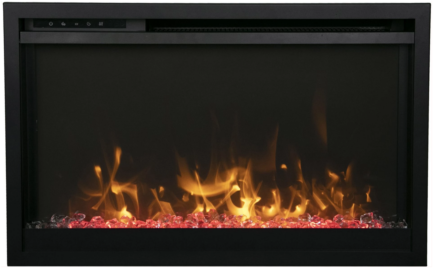 Amantii 33" Traditional Xtraslim Electric Fireplace TRD-33-XS