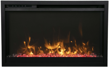 Amantii 33" Traditional Xtraslim Electric Fireplace TRD-33-XS