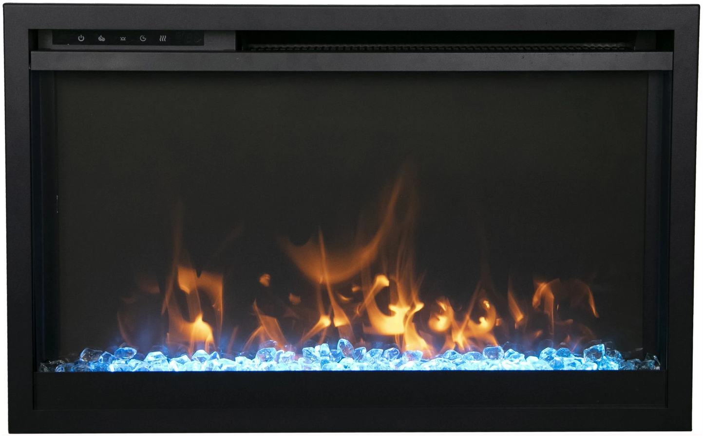 Amantii 33" Traditional Xtraslim Electric Fireplace TRD-33-XS