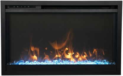 Amantii 33" Traditional Xtraslim Electric Fireplace TRD-33-XS