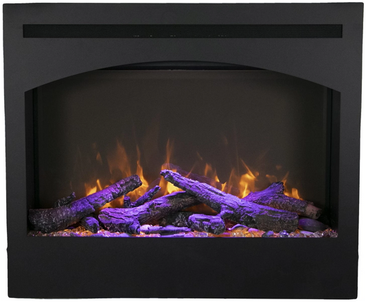 Amantii 31" Zero Clearance Fireplace ZECL-31-3228-STL-ARCH