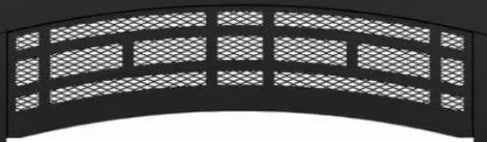 Valcourt Lafayette Arch Mission Style Louvered Faceplate VA10L09