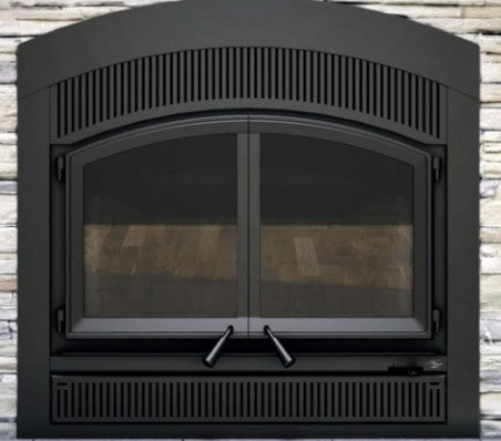 Valcourt Arched Nightflame Effect Door Set AC02772