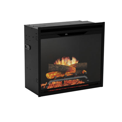 Dimplex REV24-BL Revillusion® 24" Built-In Electric Firebox with Black Back 500005446