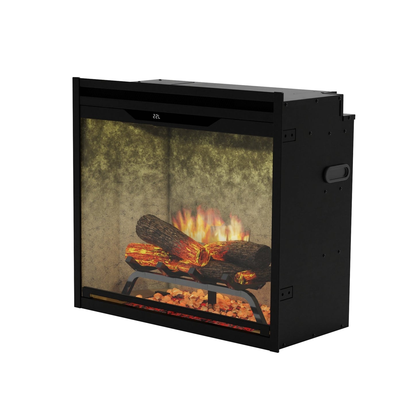 Dimplex REV24-WC Revillusion® 24" Built-In Electric Firebox - Weathered Concrete
