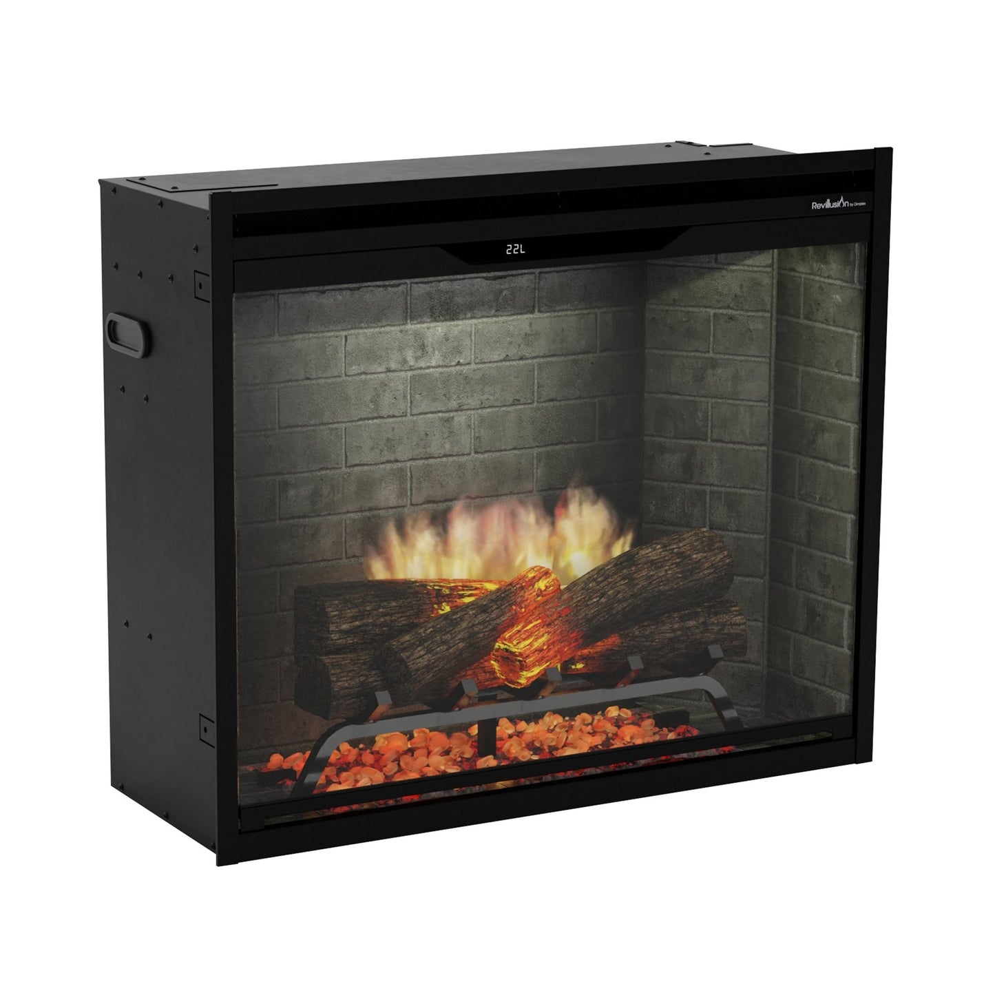 Dimplex Rev30-NB Revillusion 30" Built-In Electric Firebox in Neutral Brick 500005130