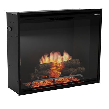 Dimplex Rev36P-BL Revillusion Portrait 36" Built-In Electric Firebox with Black Background 500005449