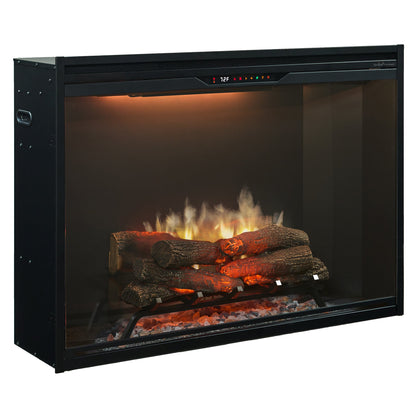 Dimplex Rev42-BL Revillusion 42" Built-In Electric Firebox with Black Background 500005450