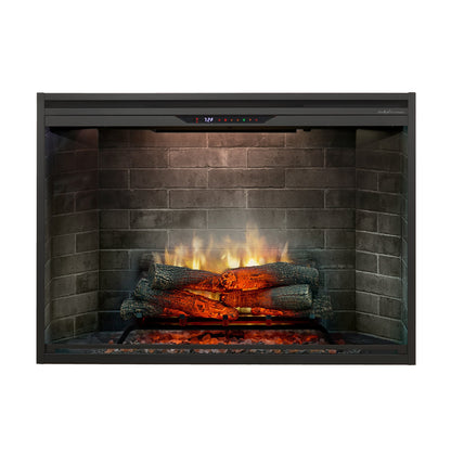 Dimplex Rev42-NB Revillusion 42" Built-In Electric Firebox with Neutral Brick Background 500005139