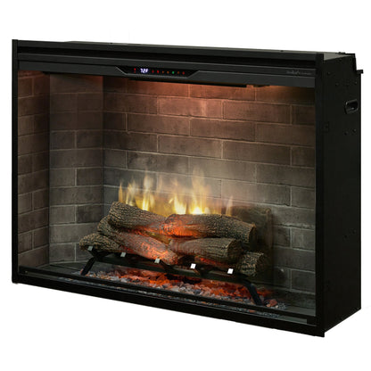 Dimplex Rev42-NB Revillusion 42" Built-In Electric Firebox with Neutral Brick Background 500005139