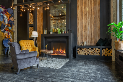 Amantii Rusticstone 36" Electric built-In Fireplace RS36