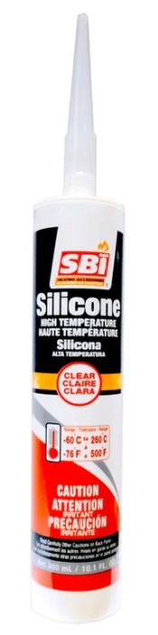 High Temperature Clear Silicone Chalk 10.1 oz AC02045