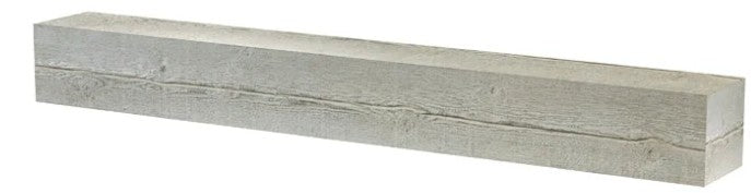 72" Washed Cedar Non-Combustible Mantel AC02781