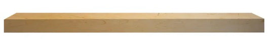 72" Fillmore Unfinished Maple Mantel FMFEAU72