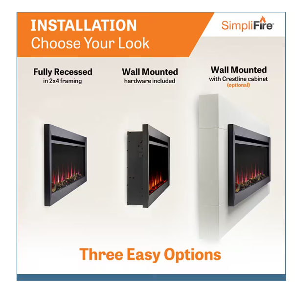 SimpliFire Allusion Slim 60 SF-ALLS60