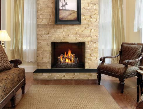 *Open Box Special* Napoleon Fiberglow™ 18 Gas Log Set, Natural Gas, Electronic Ignition GL18NE