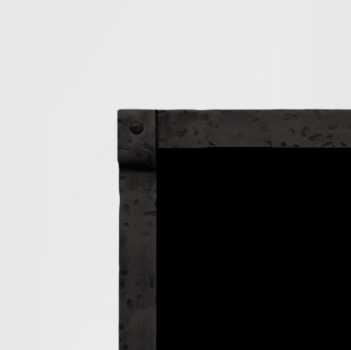 Decorative Forged Front, Black DFF60TLBL