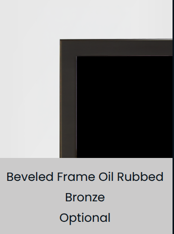 Beveled Frame, 1.5-in., Oil-Rubbed Bronze DF60T2LBZT