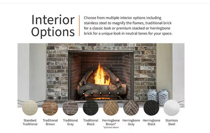 Majestic Courtyard 42" Outdoor Traditional Fireplace ODCOUG-42