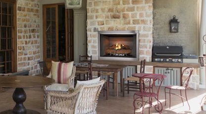Majestic Vesper 42" Outdoor Gas Fireplace VOFB42
