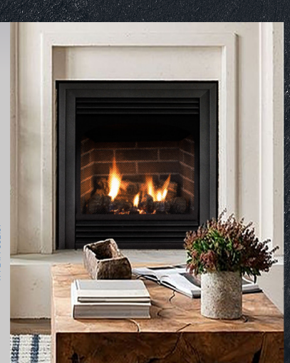 *Open Box Special* Empire Comfort Systems VFPA36BP30LP 36" Vail Premium Vent-Free Propane Fireplace with Millivolt Slope Glaze Burner and logs VFPA36BP30LP
