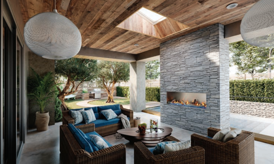 Napoleon Galaxy 50 Outdoor Fireplace GSS50