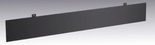 Osburn Bottom Faceplate Backing Plate (6” x 44”) AC01321