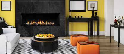 Marquis Serene 47" Direct Vent Linear Tempered Glass Gas Fireplace ZCVRB47