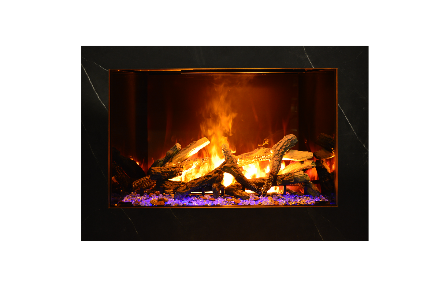 Amantii Signature Electric Fireplace Series Featuring the Optimyst BI-TRD-38-SIG