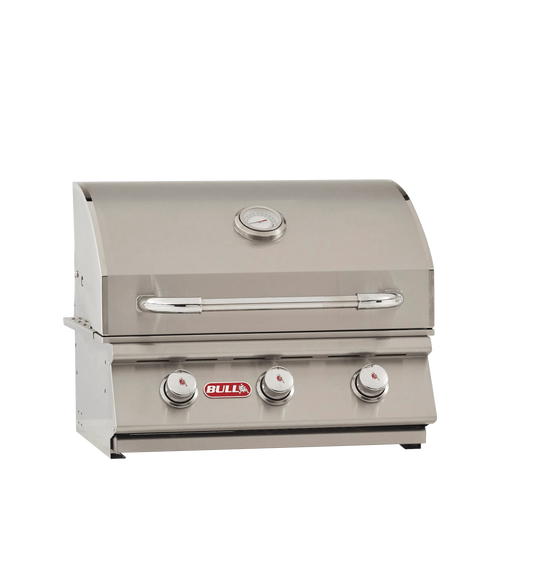 Bull BBQ Steer 24" Stainless Steel 3 Burner Grill Head 6900