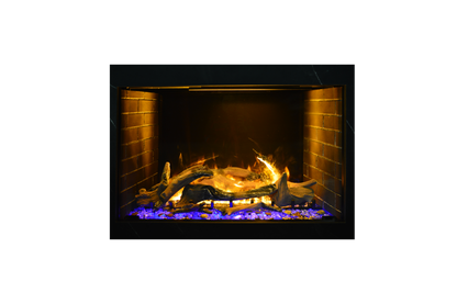 Amantii Signature Electric Fireplace Series Featuring the Optimyst BI-TRD-38-SIG