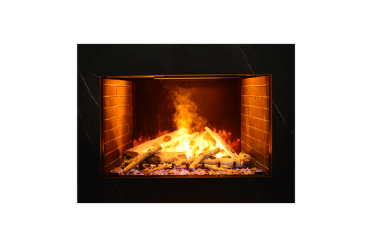 Amantii Signature Electric Fireplace Series Featuring the Optimyst BI-TRD-38-SIG