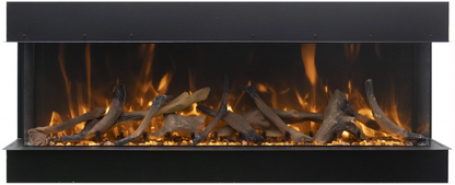 Amantii 40" 3 Sided Extra Tall Electric Fireplace 40-TRV-XT-XL