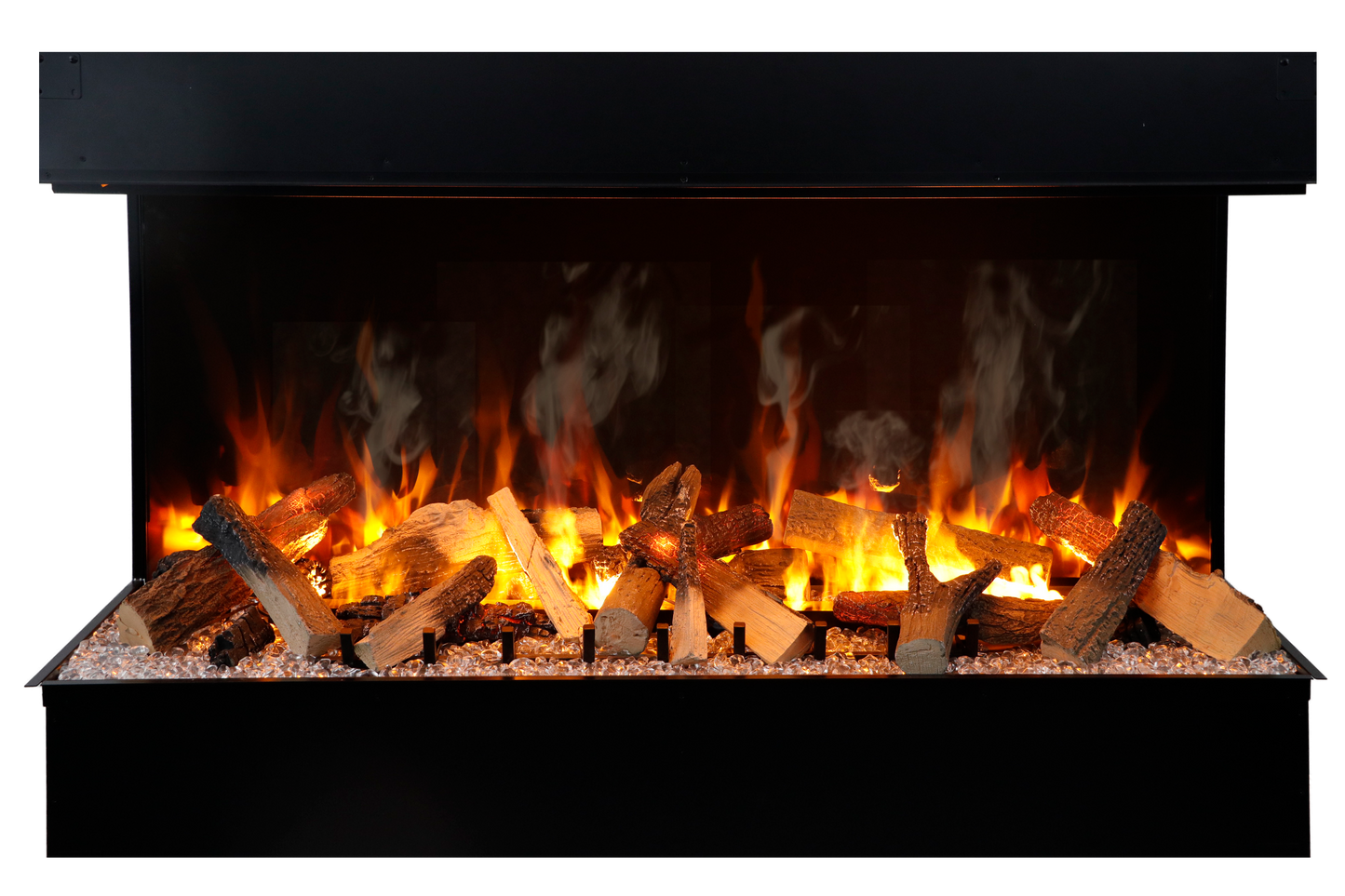 Amantii Signature Series Tru-View 55" 3-Sided Built-In Electric Fireplace TRV-55-SIG