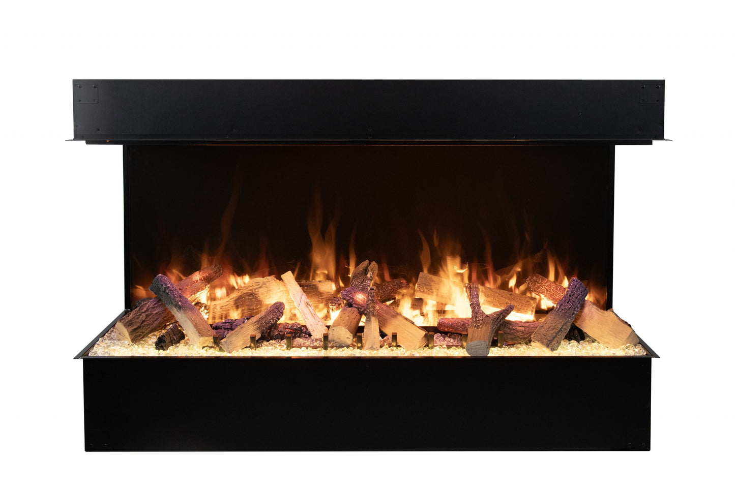 Amantii Signature Series Tru-View 55" 3-Sided Built-In Electric Fireplace TRV-55-SIG